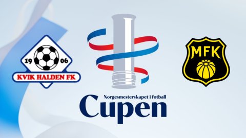 Vi møter Kvik Halden i 1.runde i cupen
